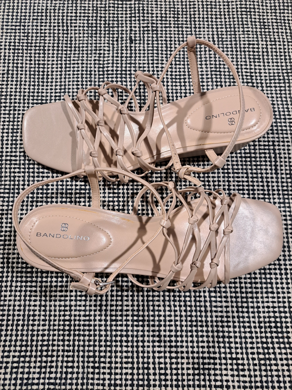 Bandolino Women's Strappy Nude Sandals